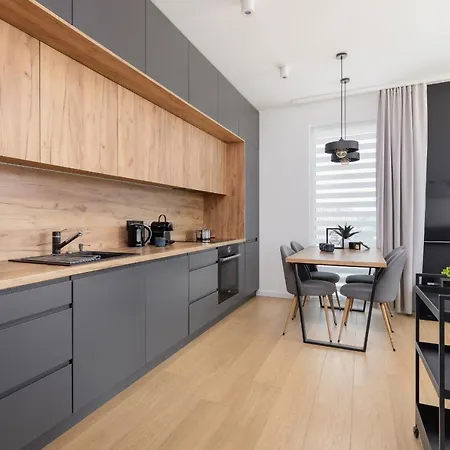 Apartment Modern & Spacious With Air Conditioning & Parking By Renters Prestige Krakow